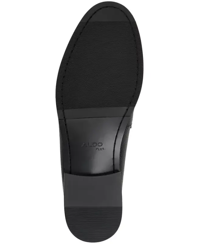 Men's Traveler Leather Bit Loafer-Black - 5