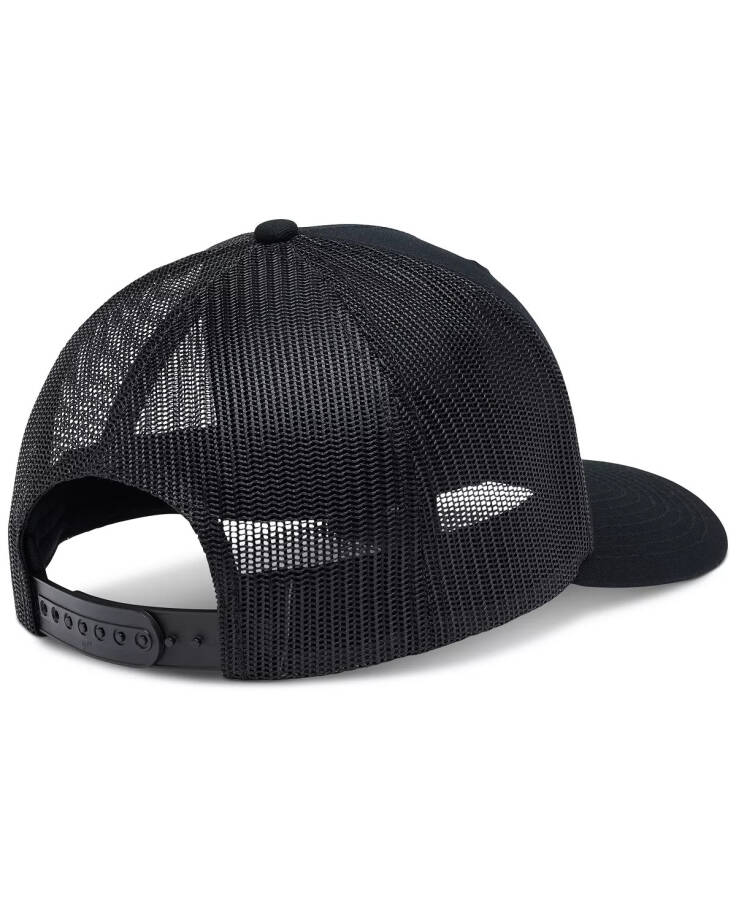 Men's Tree Flag Mesh Snapback Hat Black - 2