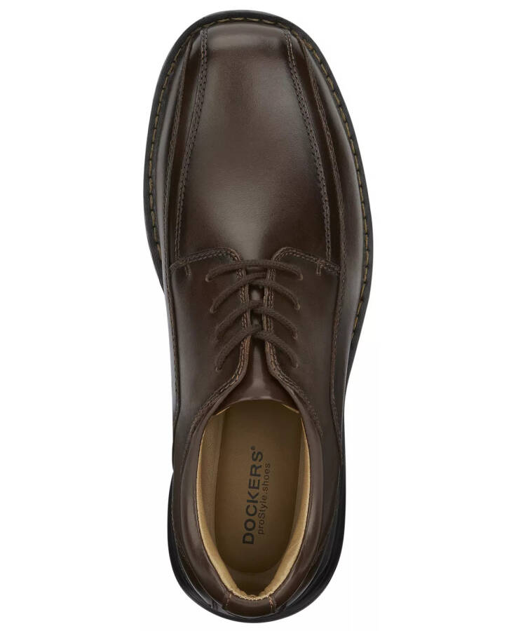 Men's Trustee Leather Oxfords Dark Tan - 13