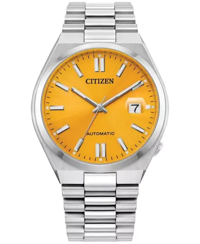 Men's Tsuyosa Automatic Stainless Steel Bracelet Watch 40mm-Silver-tone - 1