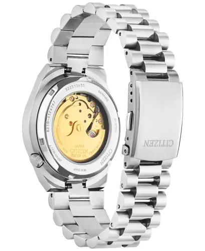 Men's Tsuyosa Automatic Stainless Steel Bracelet Watch 40mm-Silver-tone - 3