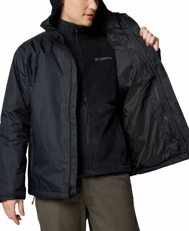 Men's Tunnel Falls II 3-in-1 Interchange Jacket Black - 4