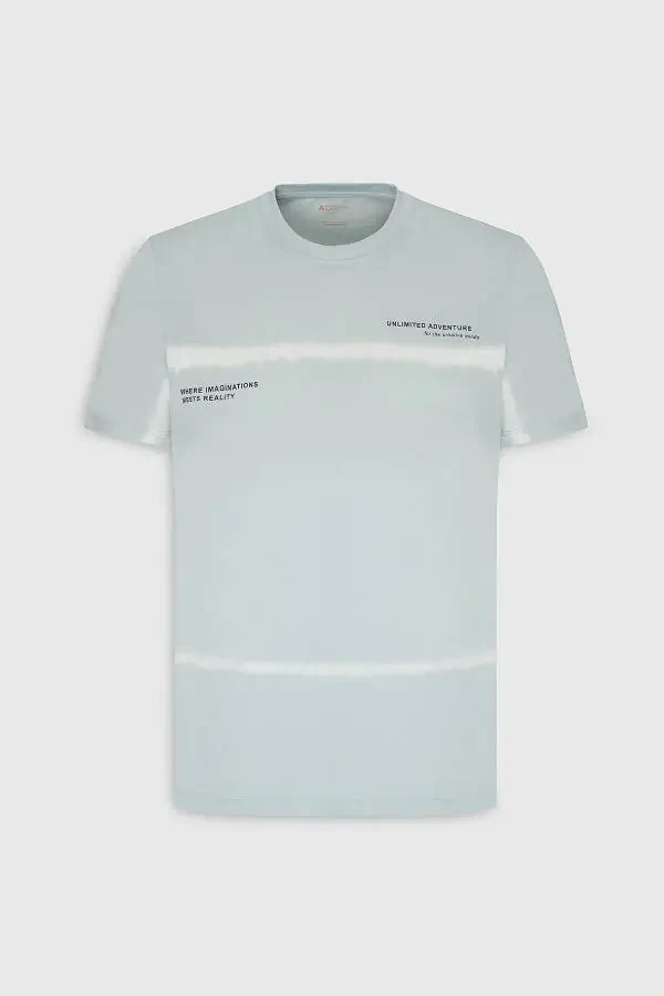 Men's Turquoise Standard Fit Regular Cut 100% Cotton - 7