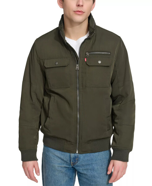Men's Twill Stand-Collar Jacket - 5