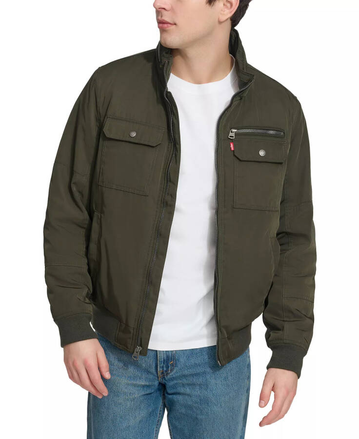 Men's Twill Stand-Collar Jacket - 8