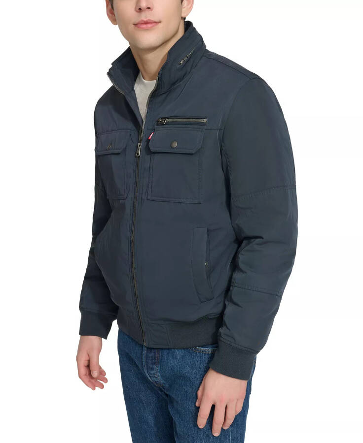 Men's Twill Stand-Collar Jacket - 3