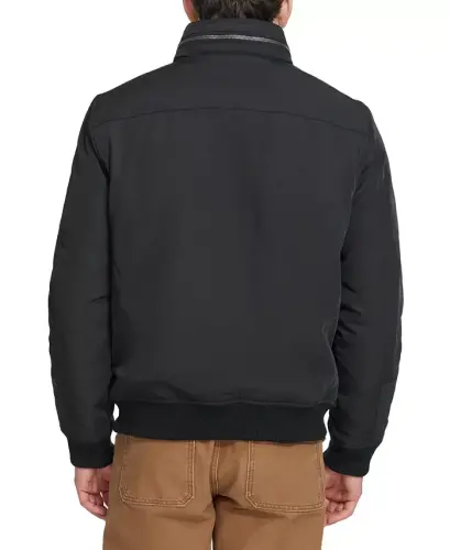 Men's Twill Stand-Collar Jacket - Black - LEVI'S (1)