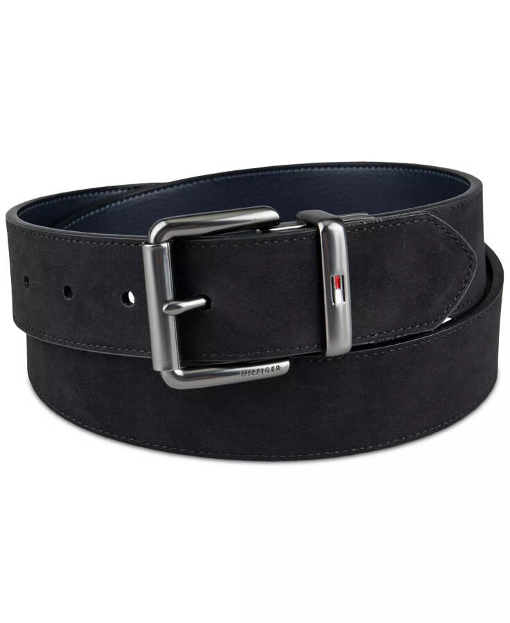 Men’s Two-In-One Reversible Casual Matte and Pebbled Belt Brown / Black - 10