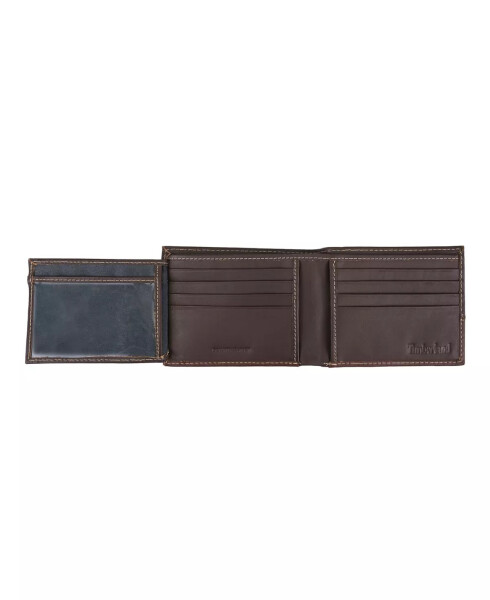 Men's Two-Tone Commuter Wallet Cognac - 3