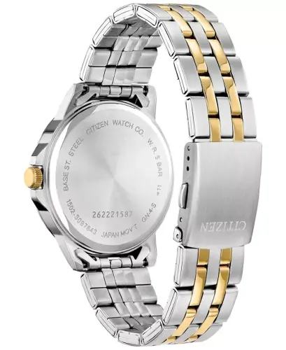 Men's Two-Tone Stainless Steel Bracelet Watch 41mm-Two Tone - 3