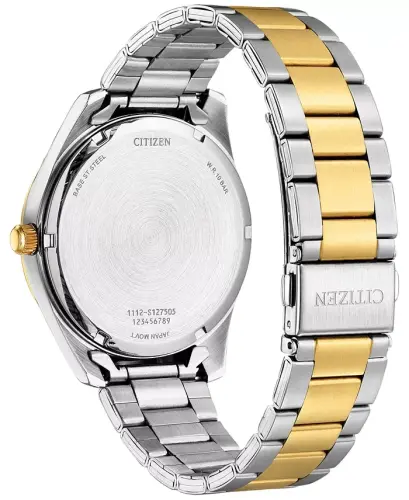 Men's Two-Tone Stainless Steel Bracelet Watch 42mm-Two-tone - 3