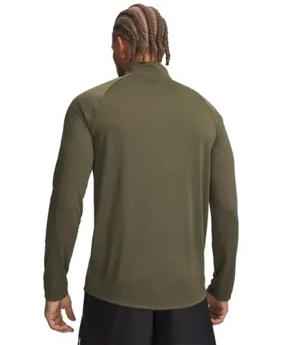 Men's UA Tech Half-Zip Pullover-Od Green / Blk - 6