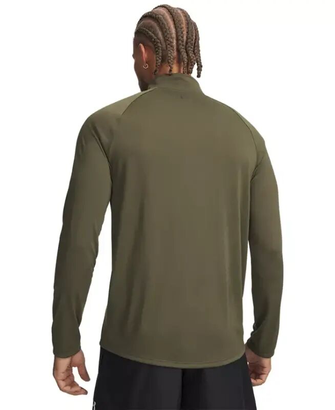 Men's UA Tech Half-Zip Pullover-Od Green / Blk - 6