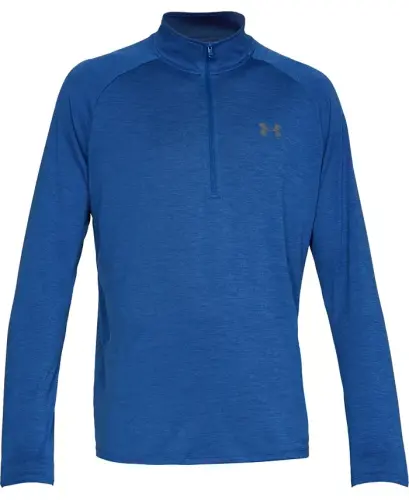 Men's UA Tech Half-Zip Pullover-Royal Blue 