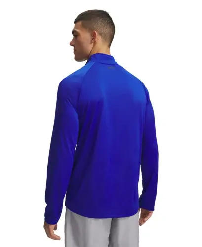 Men's UA Tech Half-Zip Pullover Sweatshirt - Dark Blue - 3