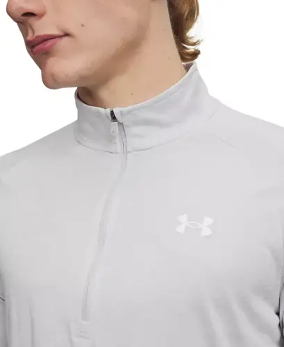 Men's UA Tech Half-Zip Pullover Sweatshirt - Halo - 4