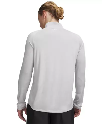 Men's UA Tech Half-Zip Pullover Sweatshirt - Halo - 4