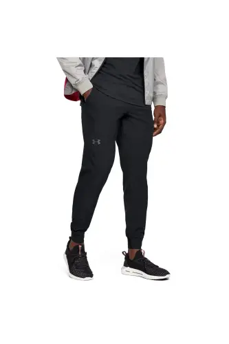 Men's UA Unstoppable Slim Fit Track Pants 1352027-001-Black - Modazone (1)