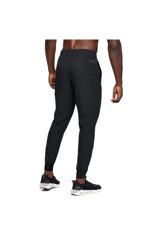 Men's UA Unstoppable Slim Fit Track Pants 1352027-001-Black - 3