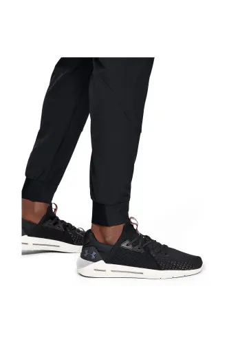 Men's UA Unstoppable Slim Fit Track Pants 1352027-001-Black - 5