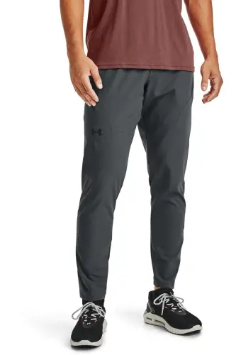 Men's UA Unstoppable Tapered Sweatpants 1352028-012-Gray 