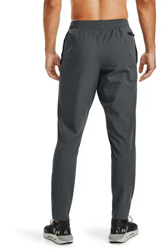 Men's UA Unstoppable Tapered Sweatpants 1352028-012-Gray - 3