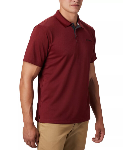 Men's Utilizer Polo Shirt Red Jasper - 4