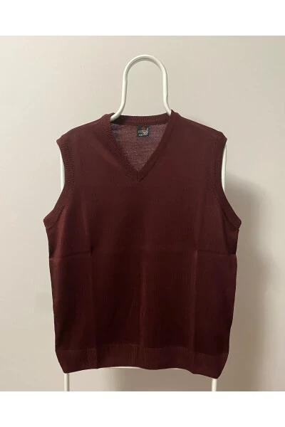 Men's V-Neck Sweater Fine Wool Knit Pilling-Resistant Self-Hemmed - WE ARE THE BEST UYSALİDA