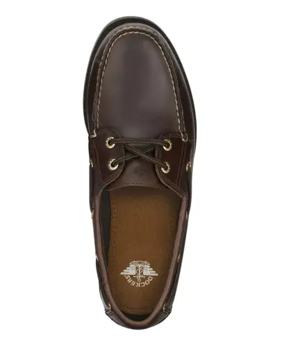 Men's Vargas Casual Boat Shoes-Raisin - 3