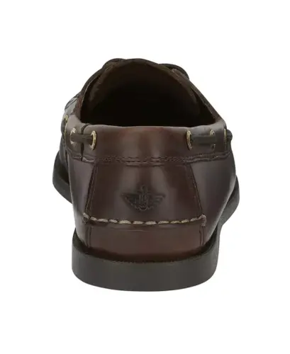 Men's Vargas Casual Boat Shoes-Raisin - 4