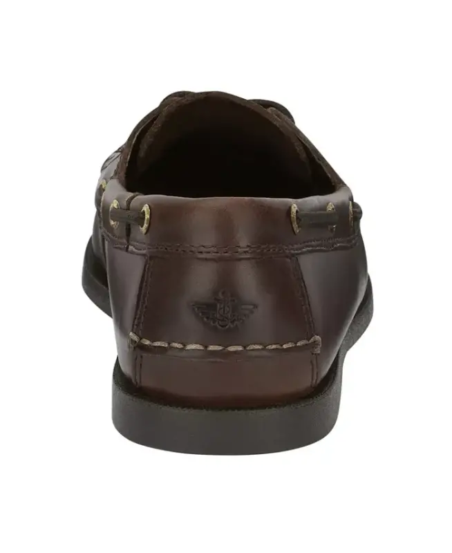 Men's Vargas Casual Boat Shoes-Raisin - 4