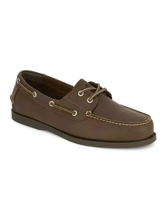 Men's Vargas Casual Boat Shoes-Rust - DOCKERS