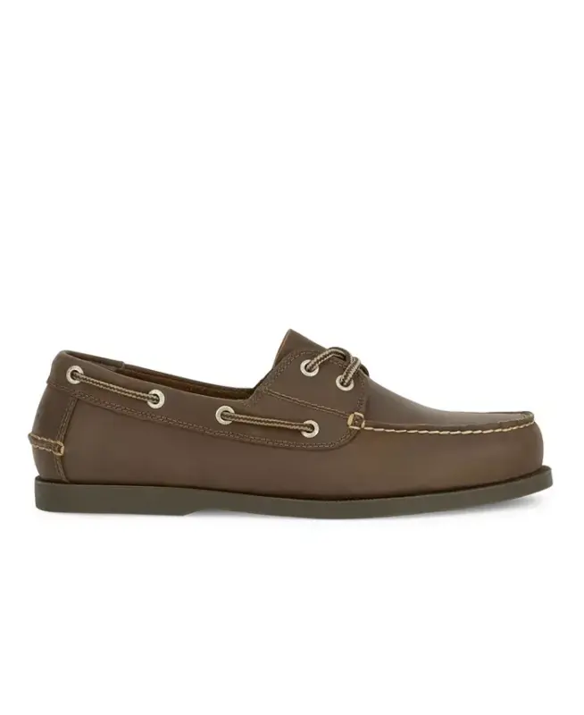 Men's Vargas Casual Boat Shoes-Rust - 2