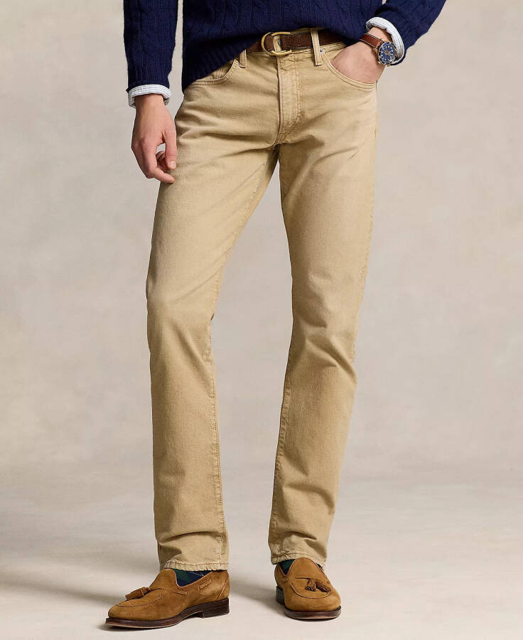 Men's Varick Slim Straight Jeans Hdn Boating Khaki - 1