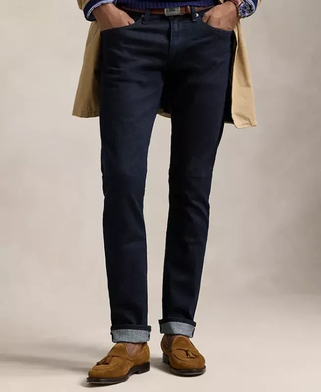 Men's Varick Slim Straight Jeans-Miller Rinse - 1