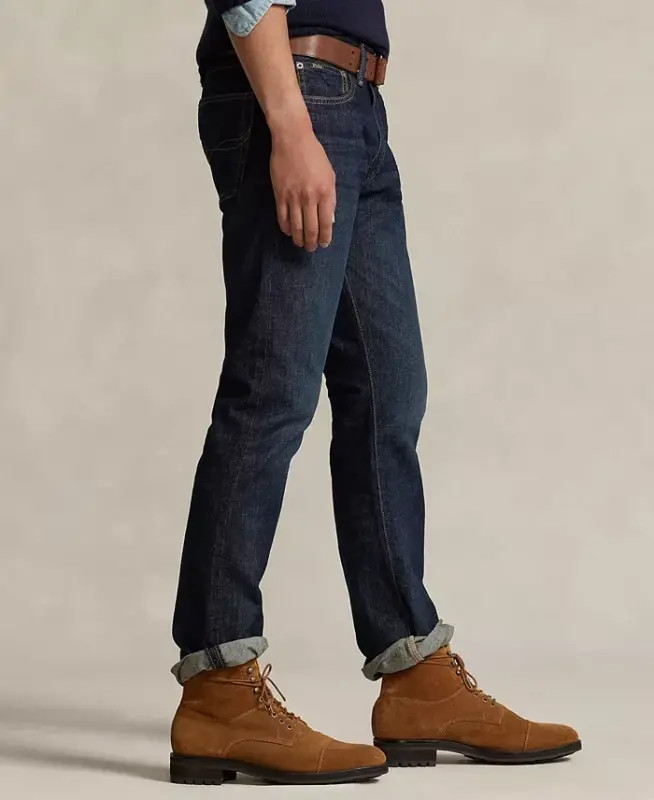 Men's Varick Slim Straight Jeans-Morris Dark - 3