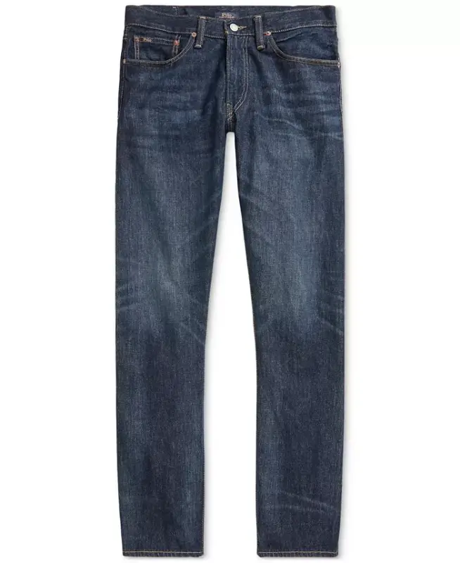 Men's Varick Slim Straight Jeans-Morris Dark - 4
