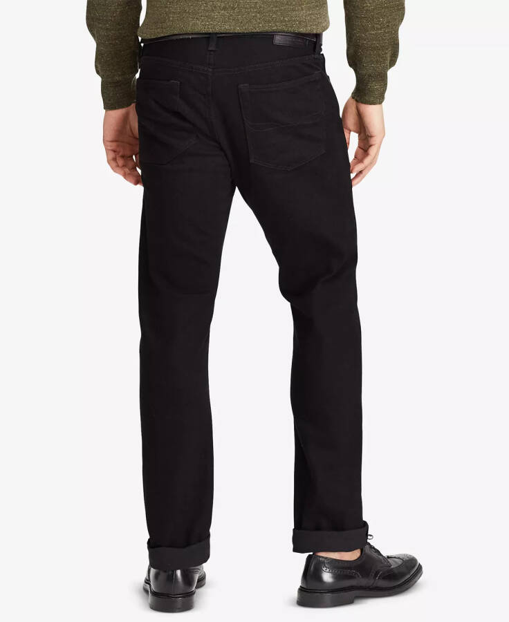 Men's Varick Slim Straight Jeans New Hudson Black - 2