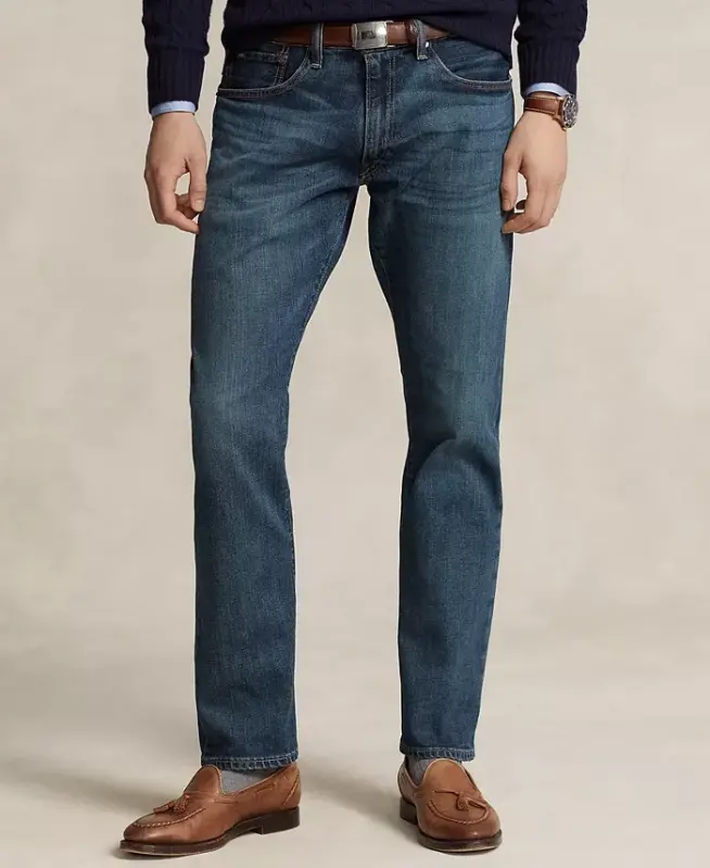 Men's Varick Slim Straight Jeans-Rockford Medium - 1