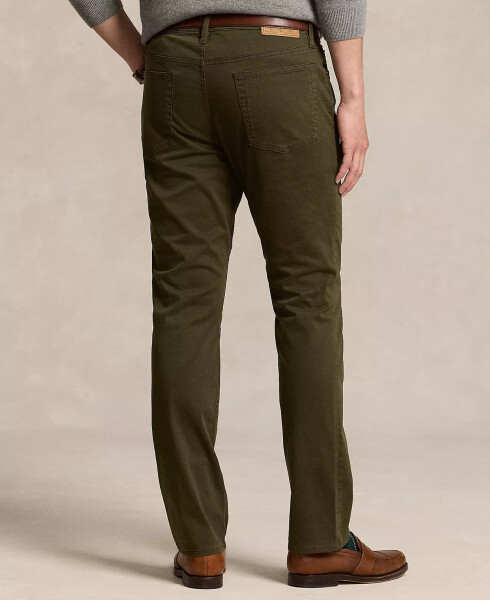 Men's Varick Slim Straight Stretch Sateen Pants Green - 2