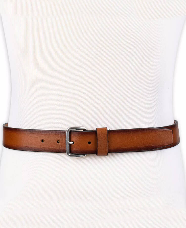 Men's Wakefield Burnished Dress Belt Tan - 3