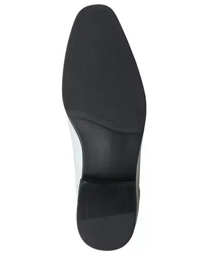 Men's Walkerr Lace-Up Dress Shoes, Exclusively at Modazone - White Linen - 5