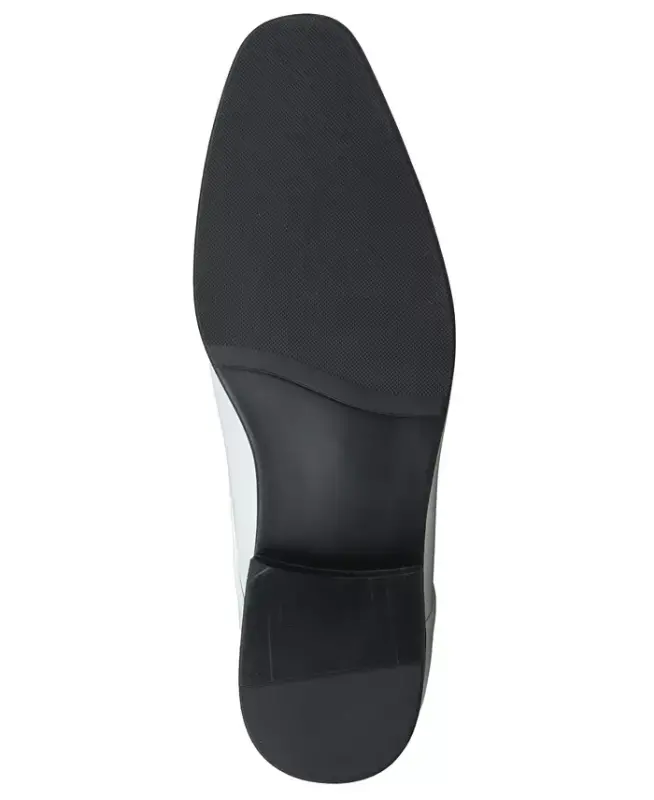 Men's Walkerr Lace-Up Dress Shoes, Exclusively at Modazone - White Linen - 5