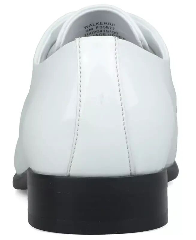 Men's Walkerr Lace-Up Dress Shoes, Exclusively at Modazone - White Linen - 3