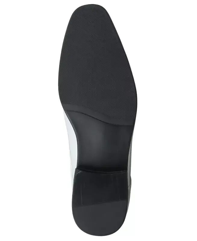 Men's Walkerr Lace-Up Dress Shoes, Exclusively at Modazone - White Linen - 5