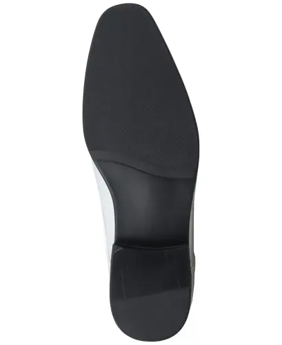 Men's Walkerr Lace-Up Dress Shoes, Exclusively at Modazone - White Linen - 3