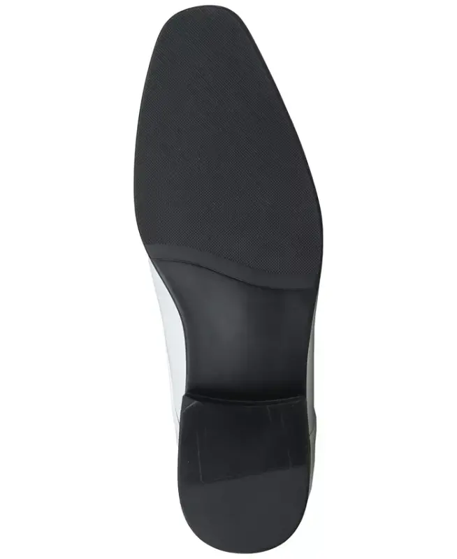 Men's Walkerr Lace-Up Dress Shoes, Exclusively at Modazone - White Linen - 3