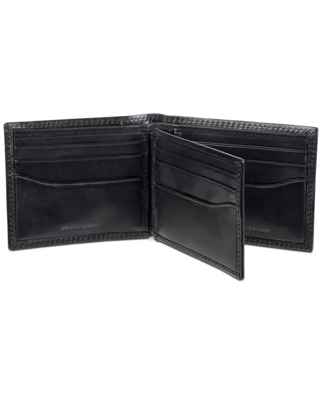 Men's Wallet Edisto RFID Slimfold Wallet-Black - 2