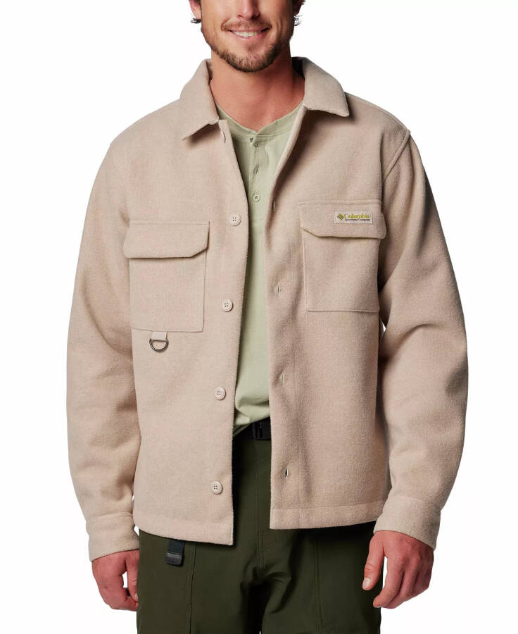 Men's Wallowa Button-Front Shirt Jacket Crushed Clay - 1