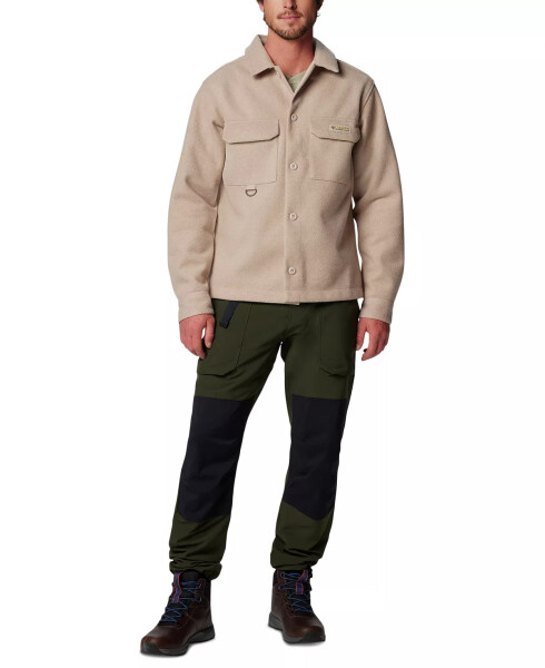 Men's Wallowa Button-Front Shirt Jacket Crushed Clay - 7